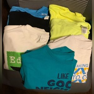 Bundle of 7 various t-shirts